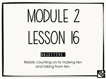 Preview of Math Presentation for Google Slides™ - 1st Grade Module 2 Lesson 16