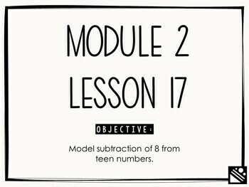 Preview of Math Presentation for Google Slides™ - 1st Grade Module 2 Lesson 17