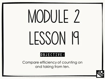 Preview of Math Presentation for Google Slides™ - 1st Grade Module 2 Lesson 19