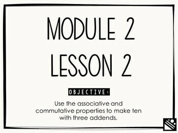 Preview of Math Presentation for Google Slides™ - 1st Grade Module 2 Lesson 2