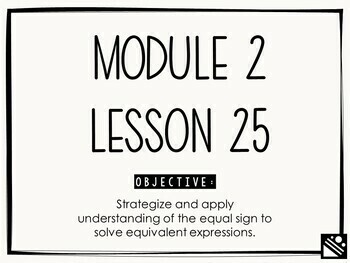 Preview of Math Presentation for Google Slides™ - 1st Grade Module 2 Lesson 25
