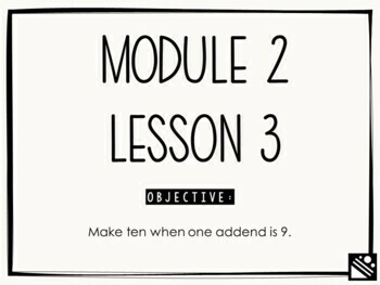 Preview of Math Presentation for Google Slides™ - 1st Grade Module 2 Lesson 3