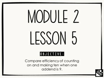 Preview of Math Presentation for Google Slides™ - 1st Grade Module 2 Lesson 5