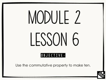 Preview of Math Presentation for Google Slides™ - 1st Grade Module 2 Lesson 6