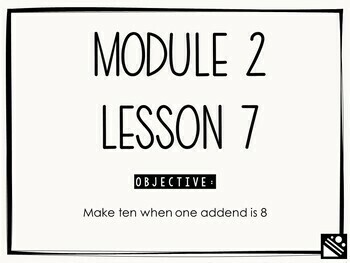 Preview of Math Presentation for Google Slides™ - 1st Grade Module 2 Lesson 7