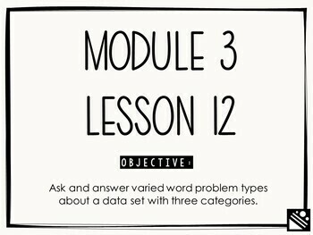 Preview of Math Presentation for Google Slides™ - 1st Grade Module 3 Lesson 12