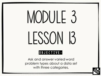 Preview of Math Presentation for Google Slides™ - 1st Grade Module 3 Lesson 13