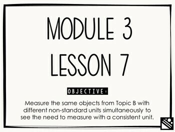 Preview of Math Presentation for Google Slides™ - 1st Grade Module 3 Lesson 7
