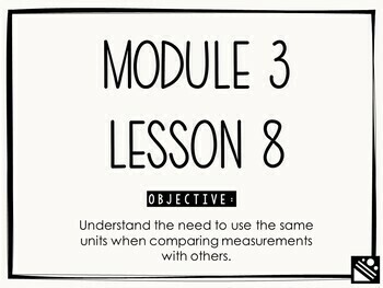 Preview of Math Presentation for Google Slides™ - 1st Grade Module 3 Lesson 8