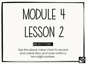 Preview of Math Presentation for Google Slides™ - 1st Grade Module 4 Lesson 2