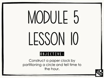 Preview of Math Presentation for Google Slides™ - 1st Grade Module 5 Lesson 10