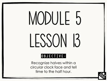 Preview of Math Presentation for Google Slides™ - 1st Grade Module 5 Lesson 13