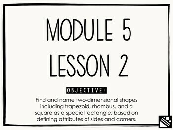 Preview of Math Presentation for Google Slides™ - 1st Grade Module 5 Lesson 2