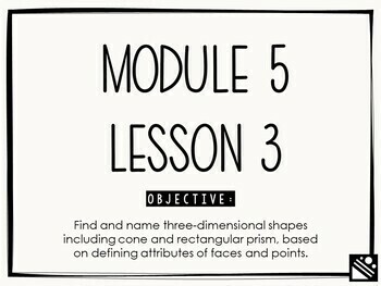 Preview of Math Presentation for Google Slides™ - 1st Grade Module 5 Lesson 3
