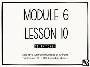 Preview of Math Presentation for Google Slides™ - 1st Grade Module 6 Lesson 10