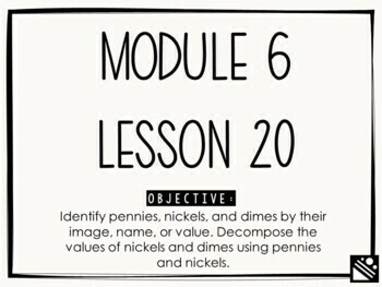 Preview of Math Presentation for Google Slides™ - 1st Grade Module 6 Lesson 20