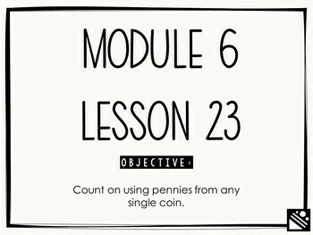 Preview of Math Presentation for Google Slides™ - 1st Grade Module 6 Lesson 23
