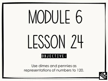 Preview of Math Presentation for Google Slides™ - 1st Grade Module 6 Lesson 24