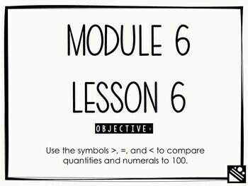 Preview of Math Presentation for Google Slides™ - 1st Grade Module 6 Lesson 6