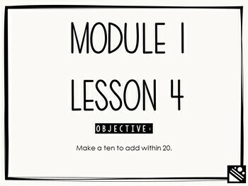 Preview of Math Presentation for Google Slides™ - 2nd Grade Module 1 Lesson 4