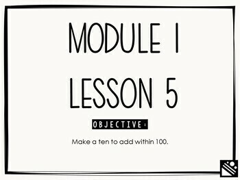 Preview of Math Presentation for Google Slides™ - 2nd Grade Module 1 Lesson 5