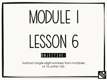 Preview of Math Presentation for Google Slides™ - 2nd Grade Module 1 Lesson 6