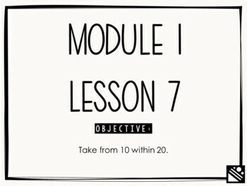 Preview of Math Presentation for Google Slides™ - 2nd Grade Module 1 Lesson 7