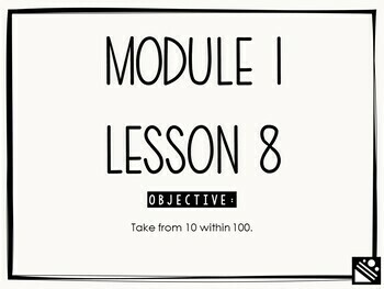 Preview of Math Presentation for Google Slides™ - 2nd Grade Module 1 Lesson 8