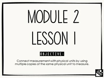 Preview of Math Presentation for Google Slides™ - 2nd Grade Module 2 Lesson 1