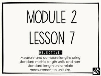 Preview of Math Presentation for Google Slides™ - 2nd Grade Module 2 Lesson 7