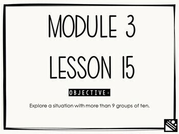 Preview of Math Presentation for Google Slides™ - 2nd Grade Module 3 Lesson 15