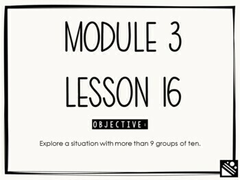 Preview of Math Presentation for Google Slides™ - 2nd Grade Module 3 Lesson 16
