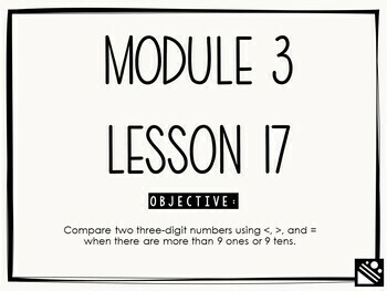 Preview of Math Presentation for Google Slides™ - 2nd Grade Module 3 Lesson 17