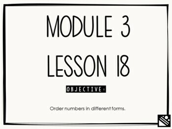 Preview of Math Presentation for Google Slides™ - 2nd Grade Module 3 Lesson 18