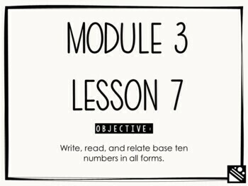 Preview of Math Presentation for Google Slides™ - 2nd Grade Module 3 Lesson 7