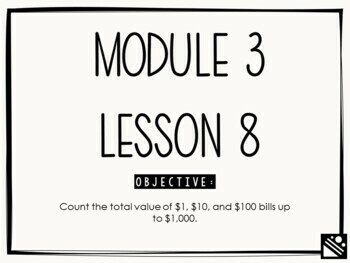 Preview of Math Presentation for Google Slides™ - 2nd Grade Module 3 Lesson 8