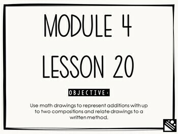 Preview of Math Presentation for Google Slides™ - 2nd Grade Module 4 Lesson 20