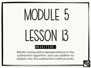 Preview of Math Presentation for Google Slides™ - 2nd Grade Module 5 Lesson 13