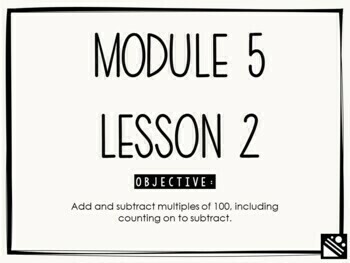 Preview of Math Presentation for Google Slides™ - 2nd Grade Module 5 Lesson 2