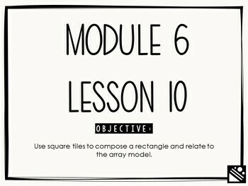 Preview of Math Presentation for Google Slides™ - 2nd Grade Module 6 Lesson 10