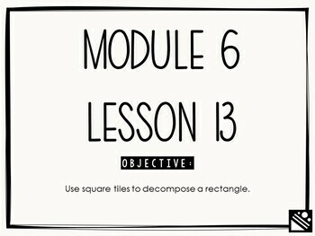 Preview of Math Presentation for Google Slides™ - 2nd Grade Module 6 Lesson 13
