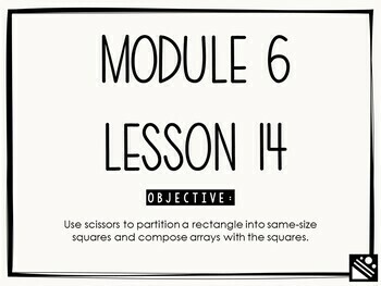Preview of Math Presentation for Google Slides™ - 2nd Grade Module 6 Lesson 14