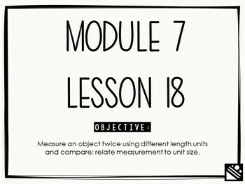 Preview of Math Presentation for Google Slides™ - 2nd Grade Module 7 Lesson 18