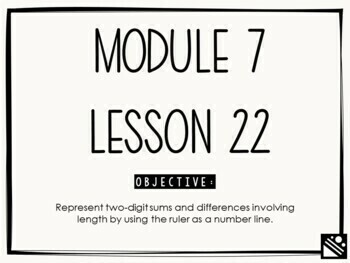Preview of Math Presentation for Google Slides™ - 2nd Grade Module 7 Lesson 22