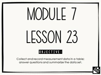 Preview of Math Presentation for Google Slides™ - 2nd Grade Module 7 Lesson 23