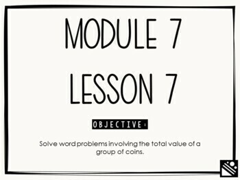 Preview of Math Presentation for Google Slides™ - 2nd Grade Module 7 Lesson 7