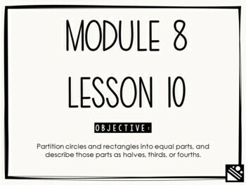 Preview of Math Presentation for Google Slides™ - 2nd Grade Module 8 Lesson 10