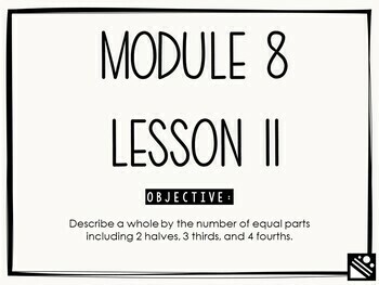Preview of Math Presentation for Google Slides™ - 2nd Grade Module 8 Lesson 11