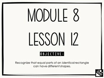 Preview of Math Presentation for Google Slides™ - 2nd Grade Module 8 Lesson 12