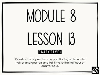 Preview of Math Presentation for Google Slides™ - 2nd Grade Module 8 Lesson 13